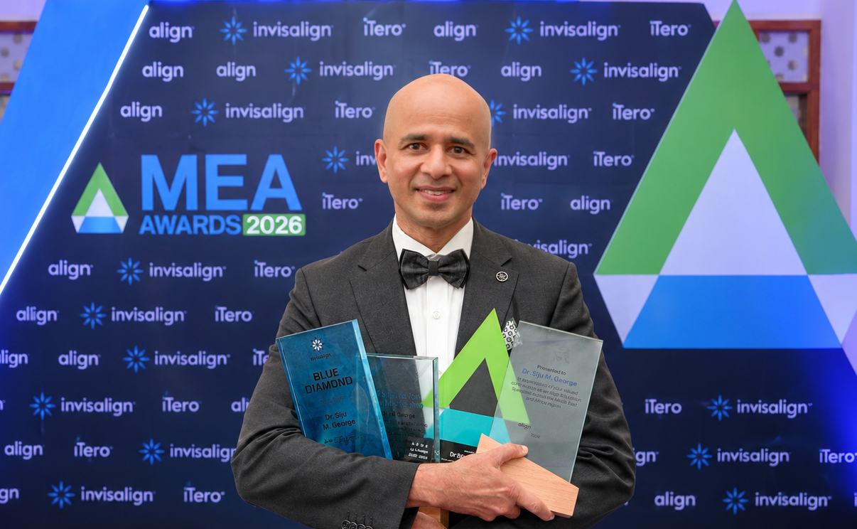 Align Technology recognises Muscat orthodontist for clinical education and mentorship