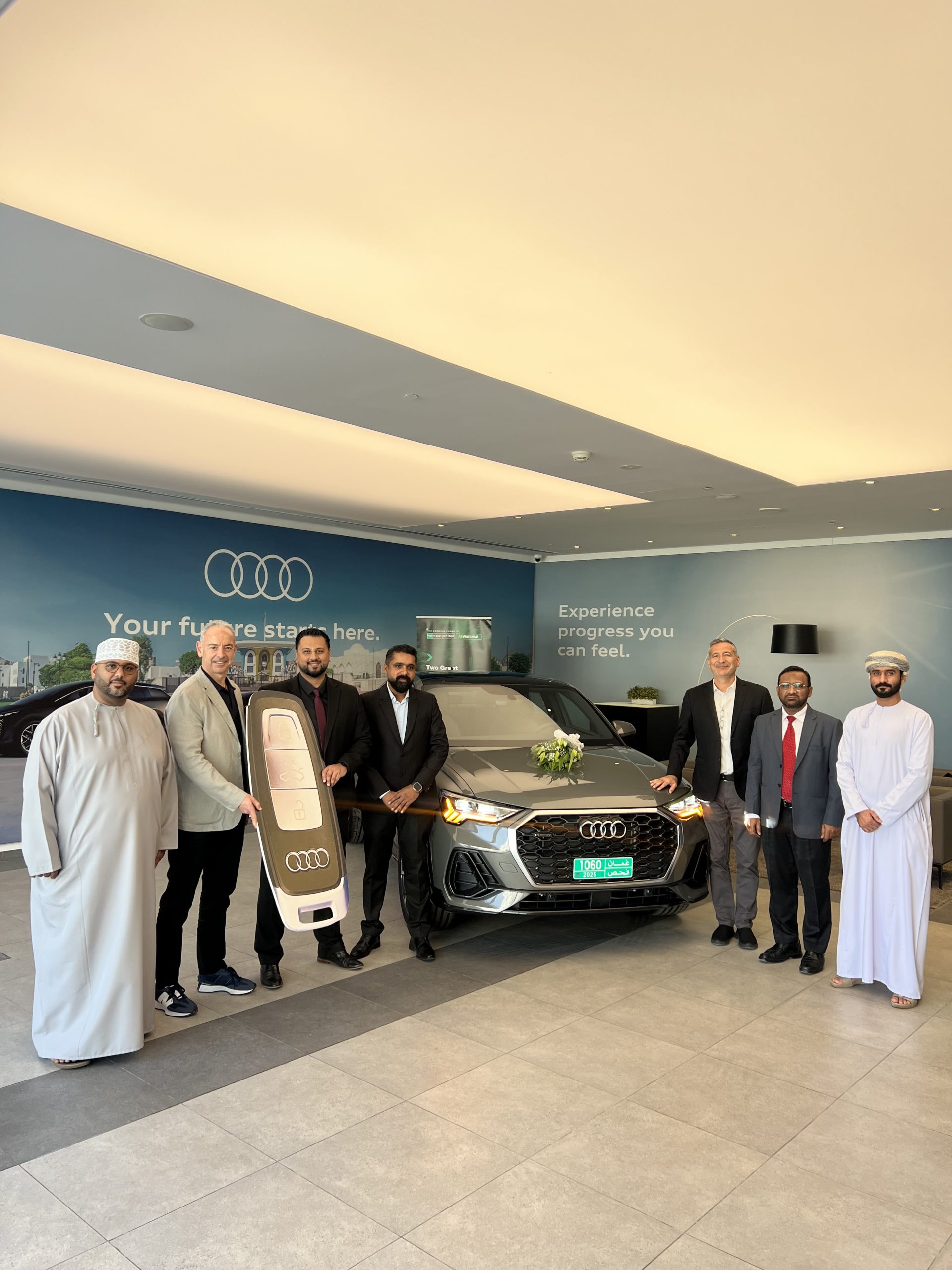 Audi Oman and Enterprise Join Hands to Enrich Mobility Solutions in Oman
